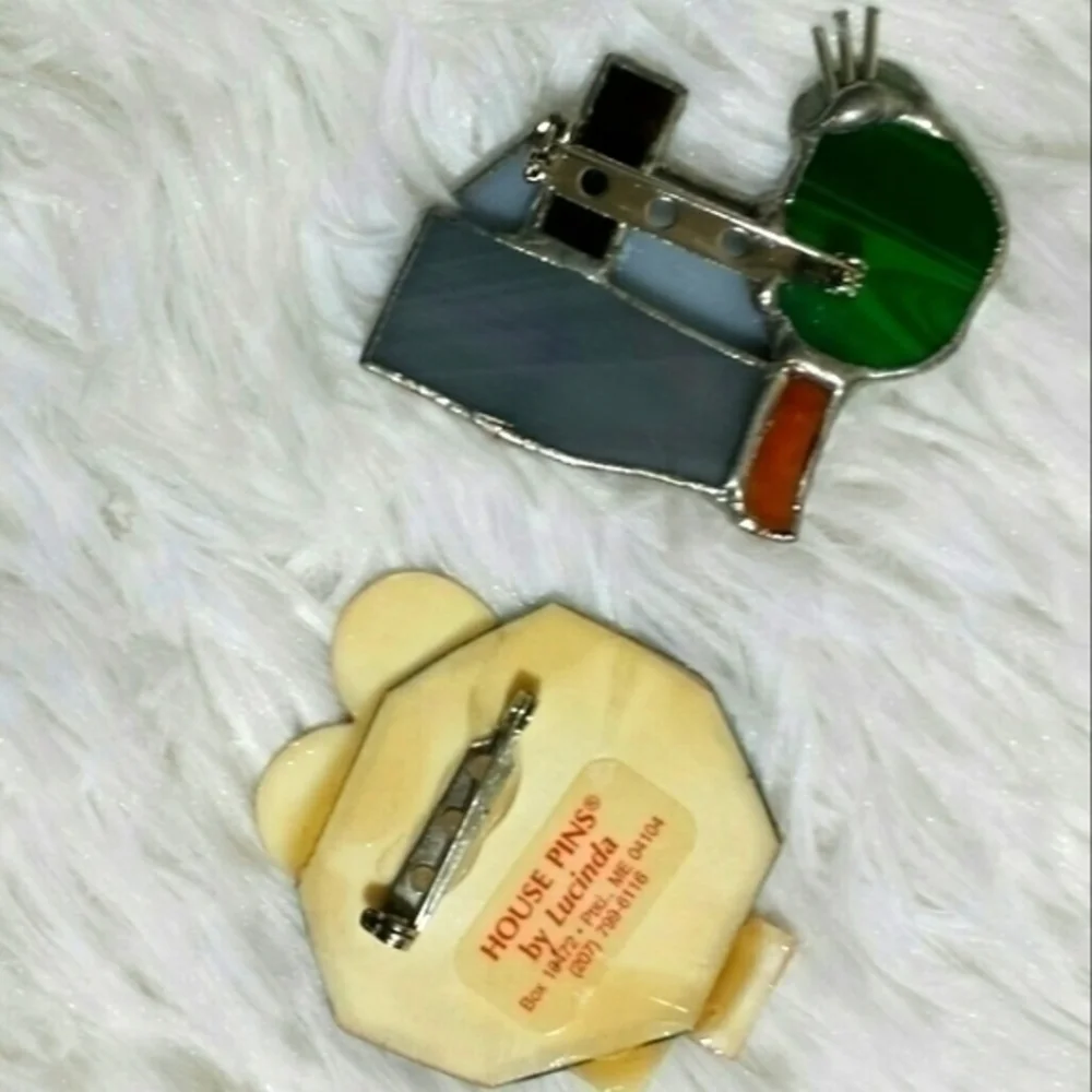 Vintage House Collectible Brooch Pins